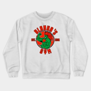 Blanka's Gym Crewneck Sweatshirt